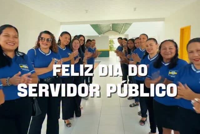 Prefeito Cristiano Vale homenageia servidores públicos em Viseu