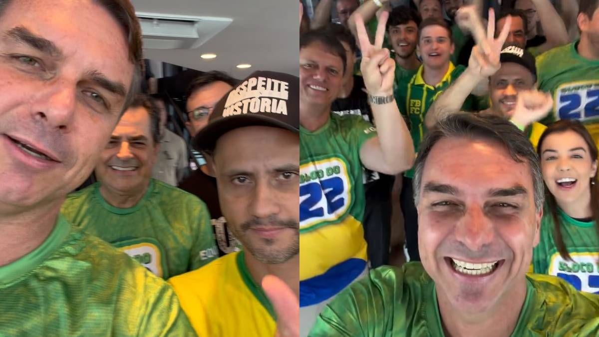 Flávio Bolsonaro cita "ameaça" ao povo mineiro em indireta a Lula