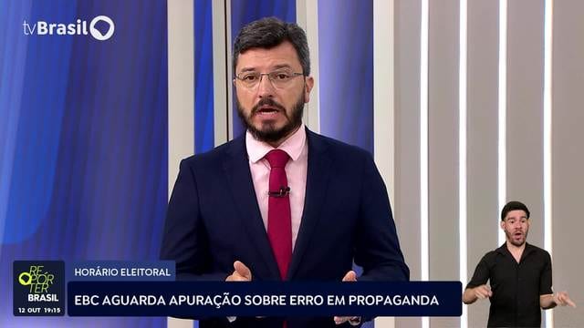 EBC aguarda apuração sobre erro em horário eleitoral
