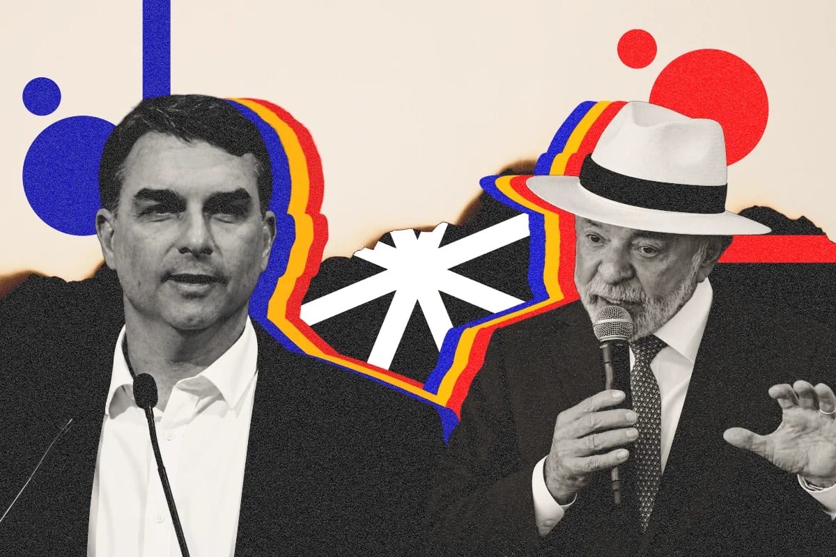 Flávio pagou R$ 1,6 milhão a impulsionamento de posts contra Lula em 3 dias
