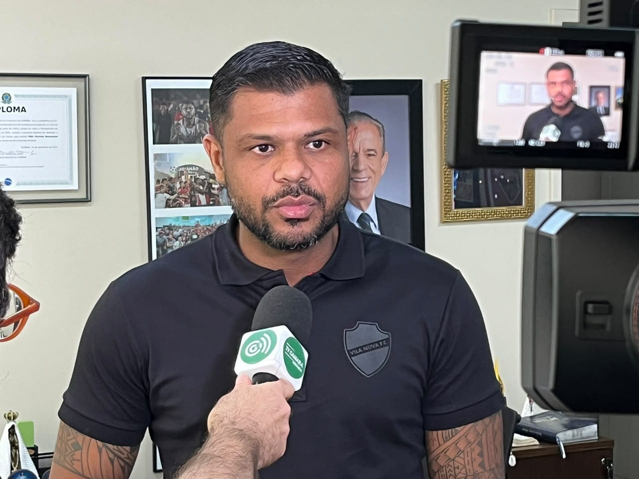 Policarpo atribui bom momento do Vila Nova a gestão e paixão da torcida
