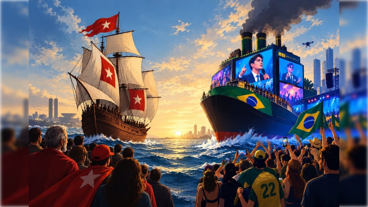 Transformação Política no Brasil: A Ascensão da Polarização e o Papel dos Influenciadores na Eleição de 2026