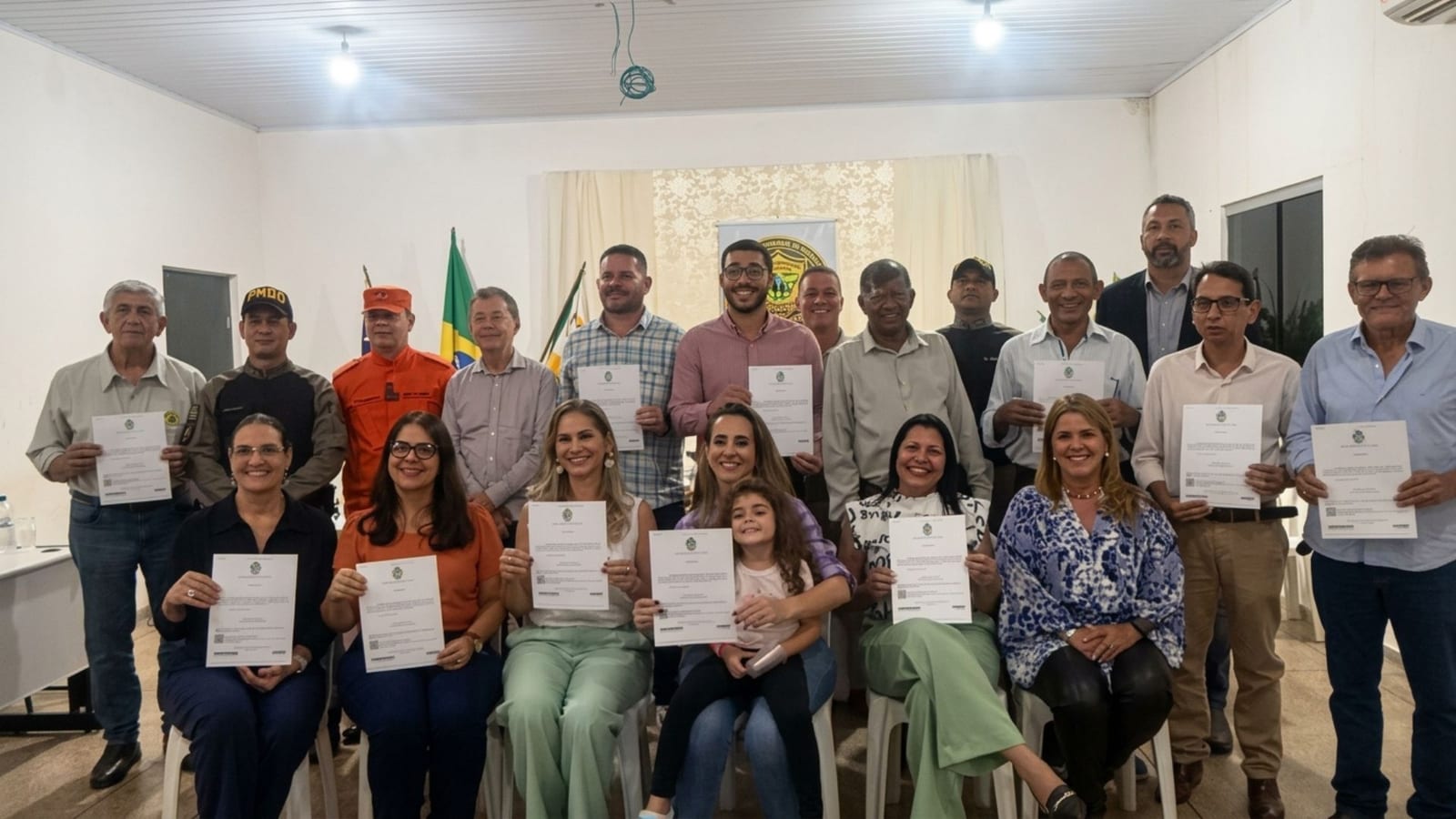 Sandra Ferreira participa da posse do novo CONSEG em Porangatu
