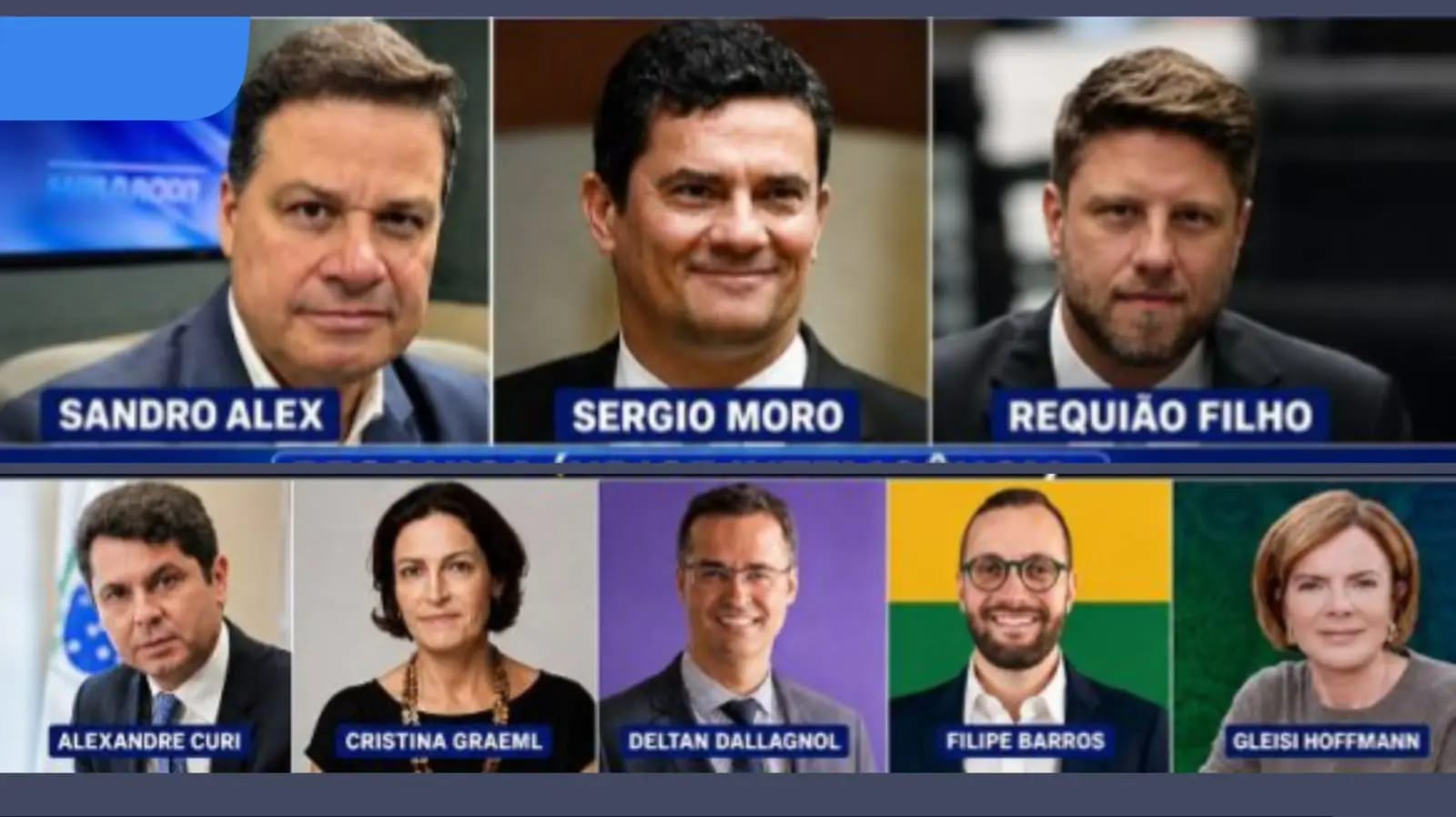 Sandro Alex sobe para 2º no Paraná com 27,6% na primeira pesquisa pós-convenções