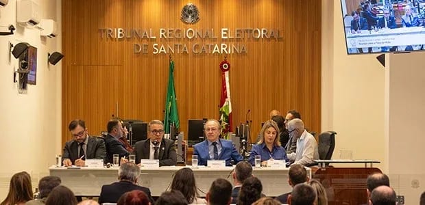 TRE-SC define ordem do horário eleitoral em SC para 2026