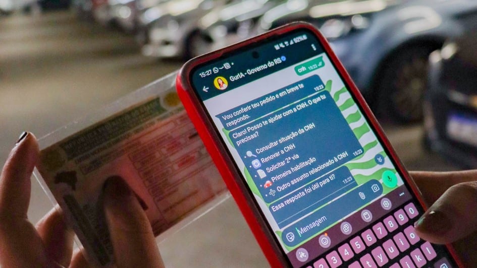 GurIA amplia serviços pelo WhatsApp e possibilita ligações para números de emergência diretamente na conversa pelo aplic