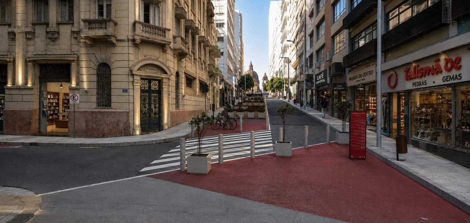 Obras de requalificação da rua General Câmara começam em Porto Alegre