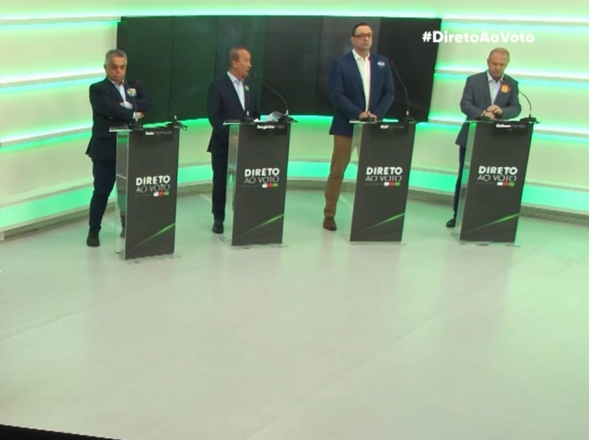 Primeiro debate com Jorginho reúne quatro candidatos em Florianópolis