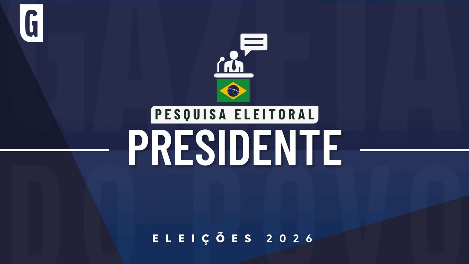 PoderData revela intenções de voto para presidente; confira os números