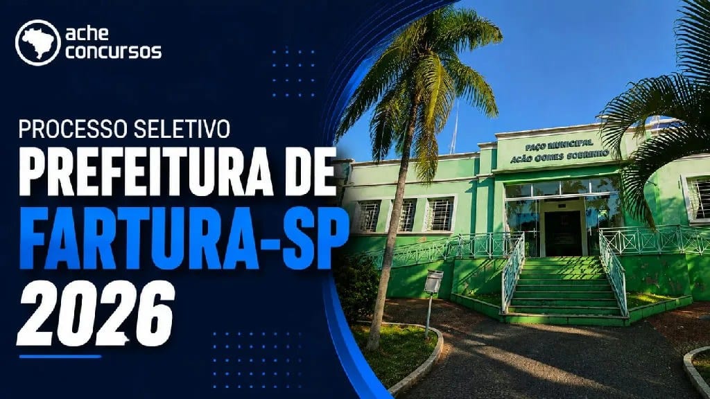Prefeitura de Fartura abre seleção para nível superior com salários de R$ 4.982,64