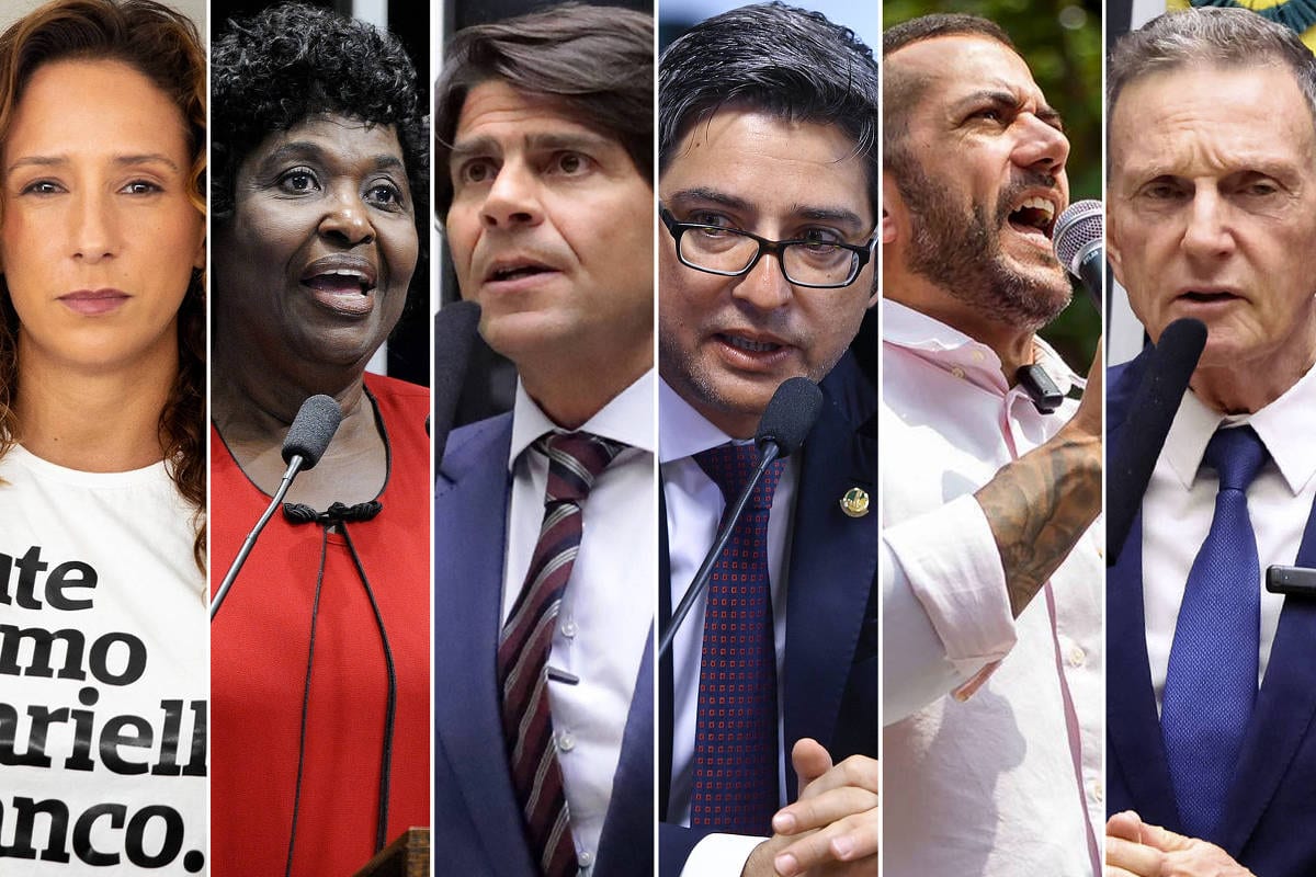 Benedita (PT) lidera disputa ao Senado no Rio com 19%