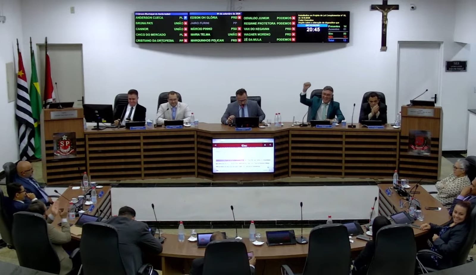 CÂMARA MUNICIPAL REJEITA POR UNANIMIDADE PROJETO DA ‘TAXA DO LIXO’ EM SANTA ISABEL