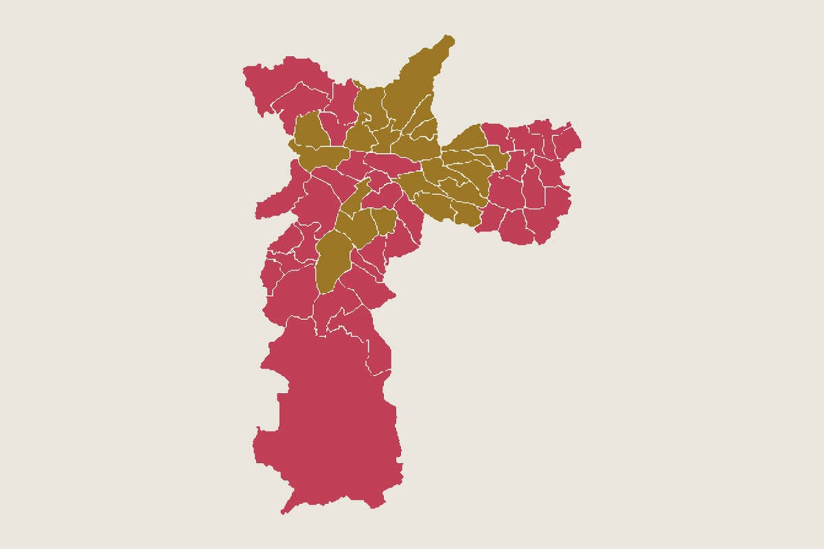 Consulte como foi o voto para presidente em locais de votação de São Paulo
