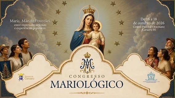Diocese de Caruaru realiza Congresso Mariológico de 16 a 18 de outubro