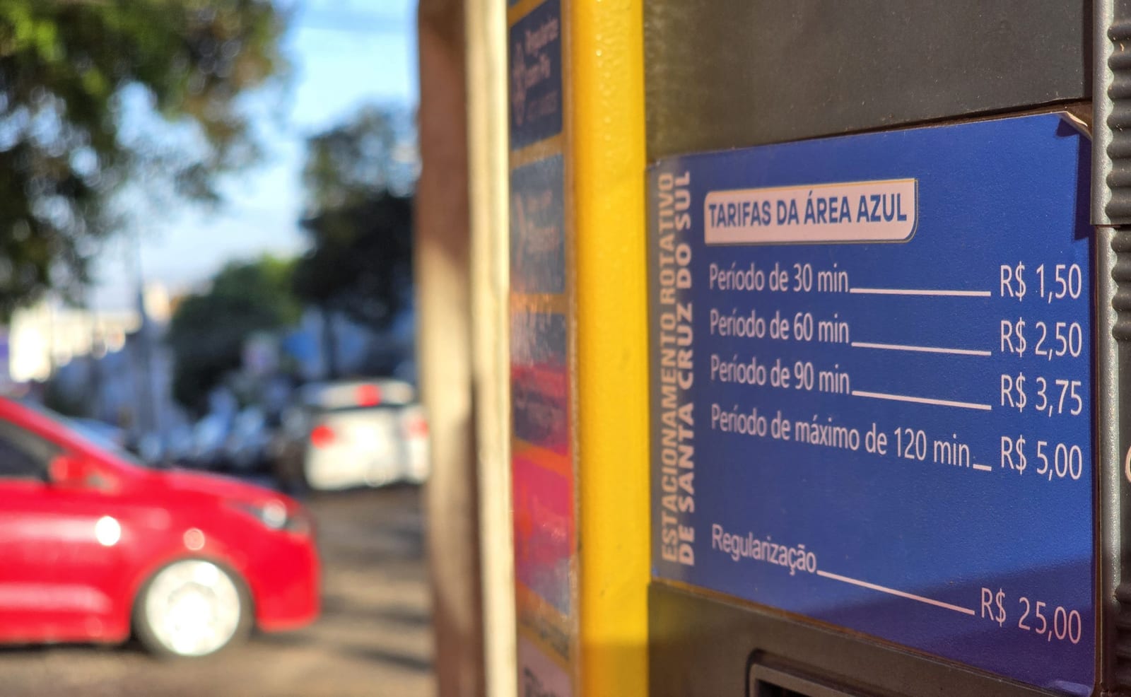 Prefeitura de Santa Cruz estuda ampliar tempo de permanência nas vagas do Rapidinho