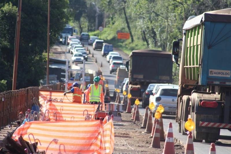 Ponte sobre o Rio Ijuí terá bloqueio total entre a noite de quarta e a madrugada de quinta