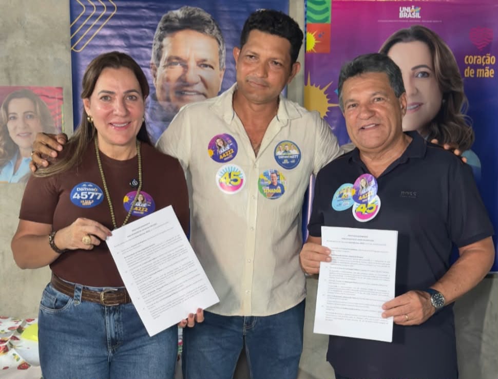 Marilson Teles recebe Osires Damaso e Dulce Miranda em sua casa