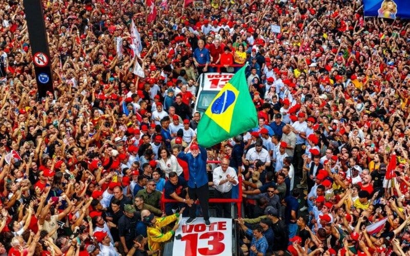 Lula se manifesta pela 1ª vez após ser reeleito presidente da República