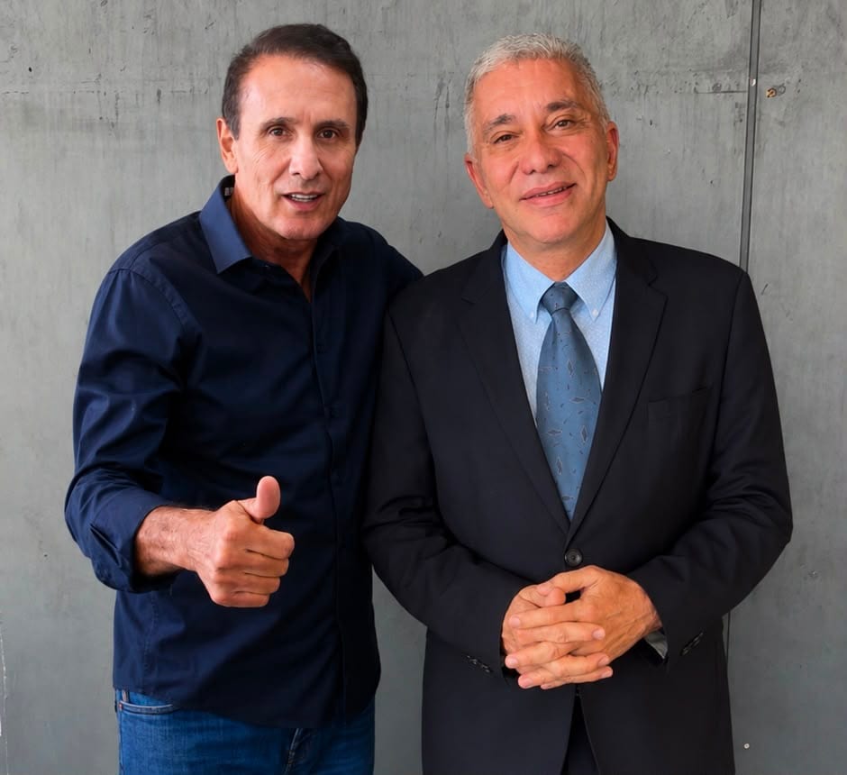 Gaguim agradece apoio de Amastha à sua candidatura ao Senado