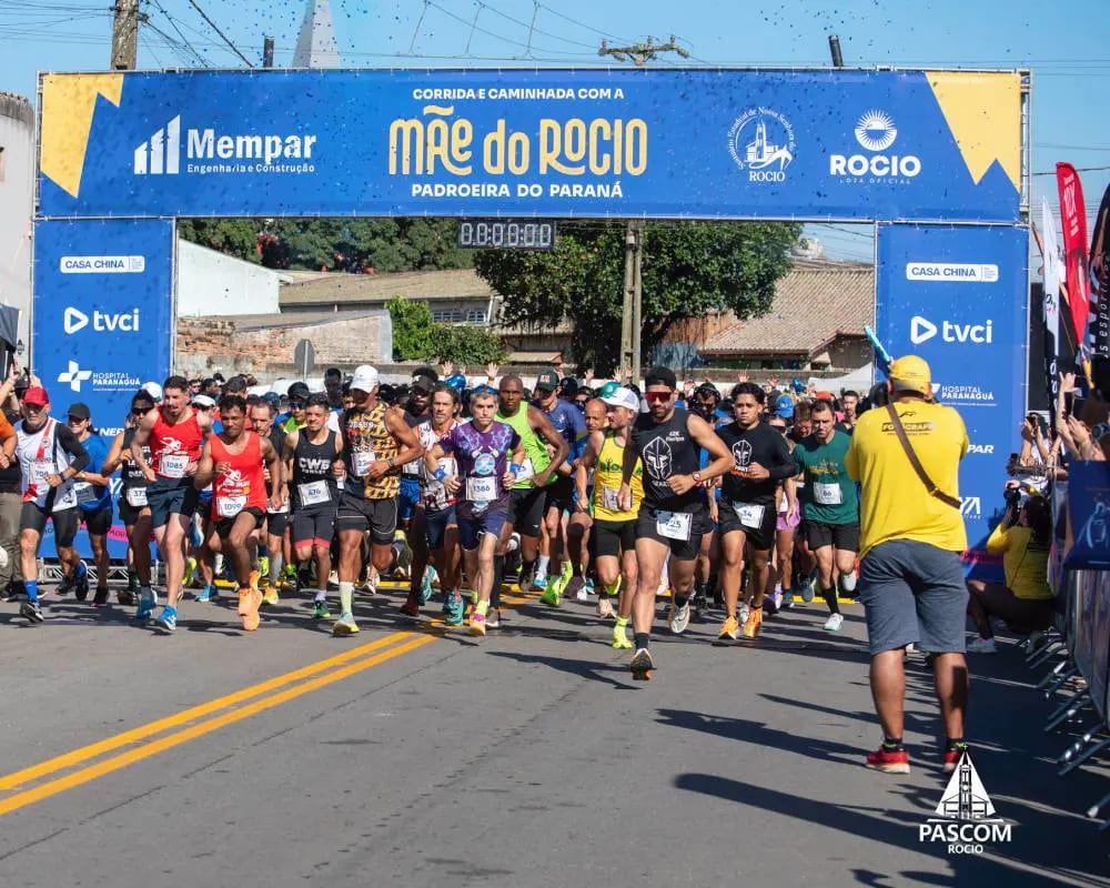 2.ª Corrida com a Mãe do Rocio reunirá mais de dois mil atletas e passa a integrar calendários oficiais de Paranaguá e d