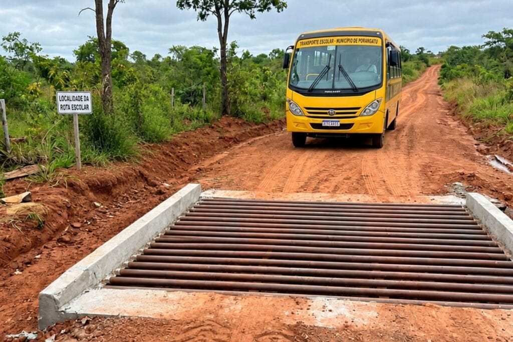 Porangatu aprova mata-burros para encurtar rotas do transporte escolar