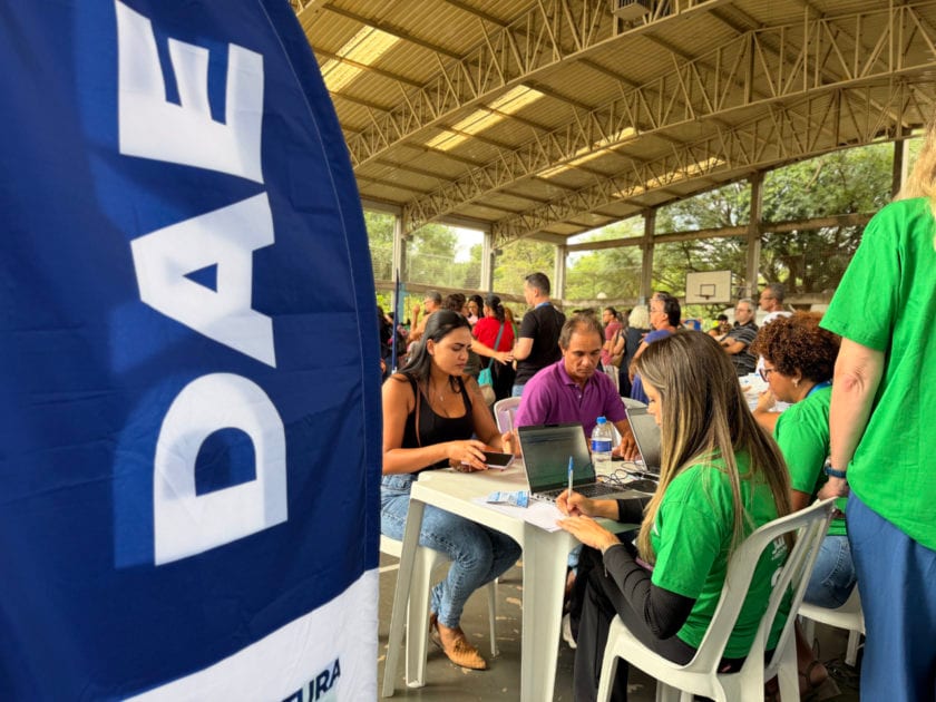 Prefeitura na Área: DAE marca presença em mais uma edição com atendimento à população