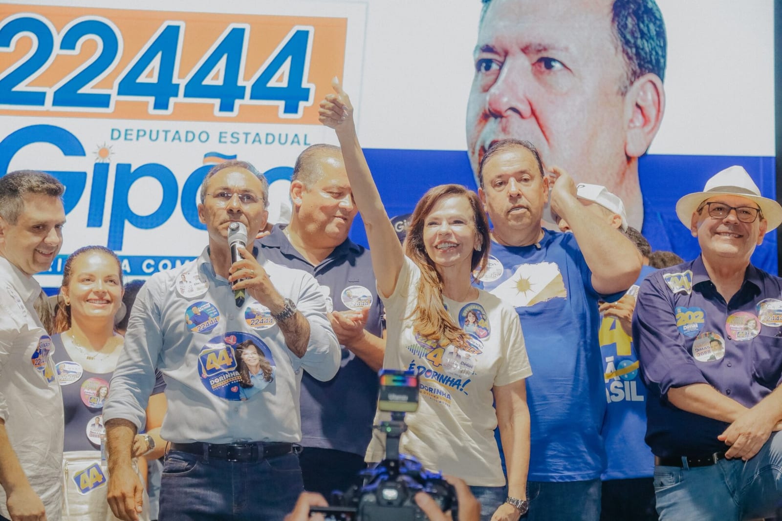 Wanderlei cita pesquisa Quaest: Dorinha 13 pontos à frente de Vicentinho
