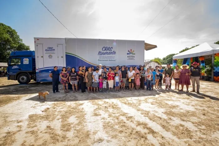 Boa Vista inaugura unidade móvel do CRAS Itinerante