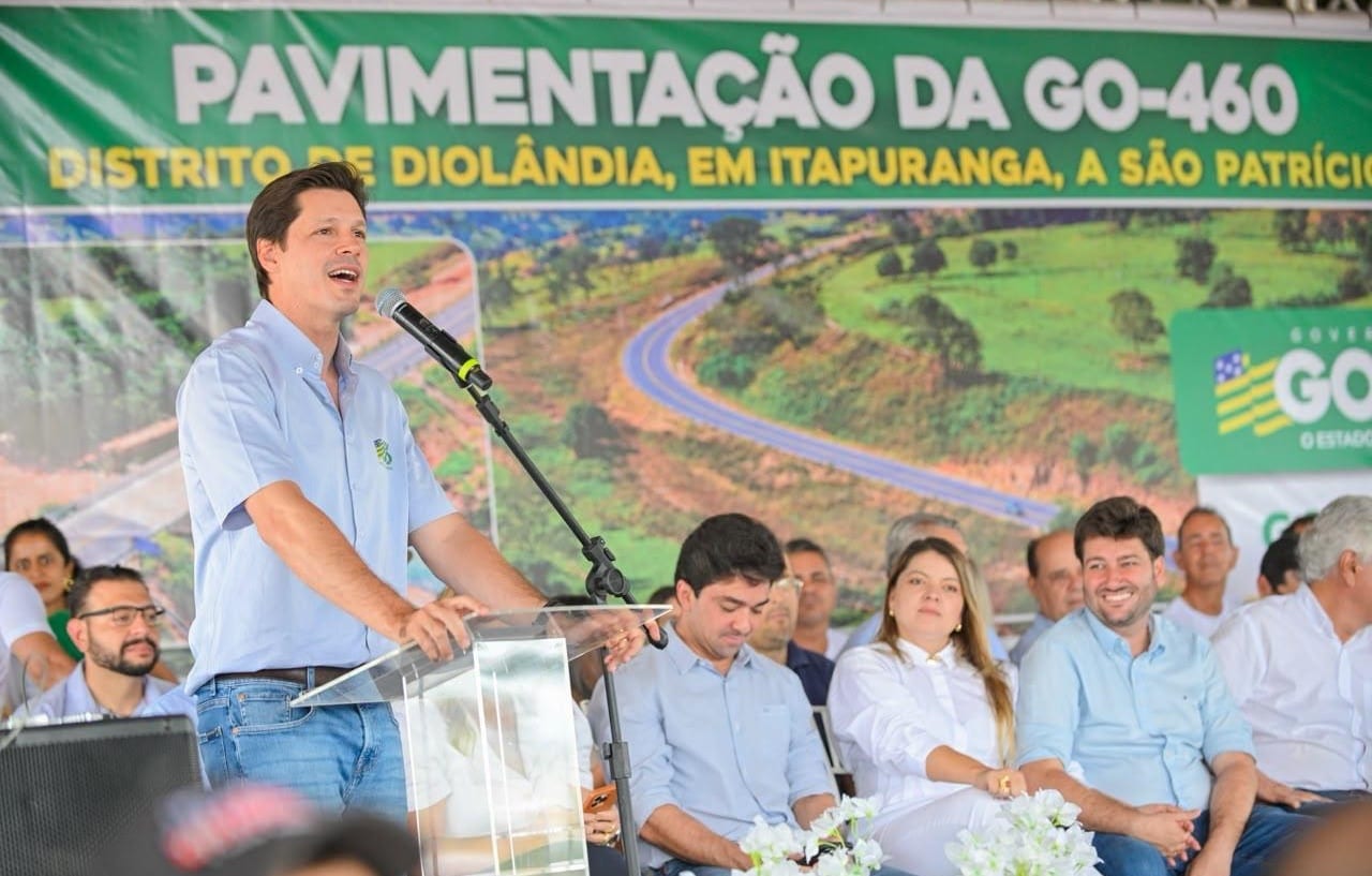Daniel Vilela inaugura pavimentação da GO-460 em São Patrício