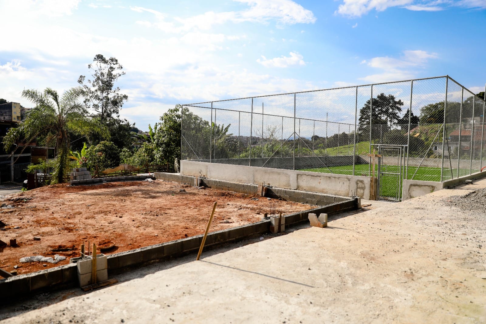 Vila Arbame ganha nova areninha de futebol society