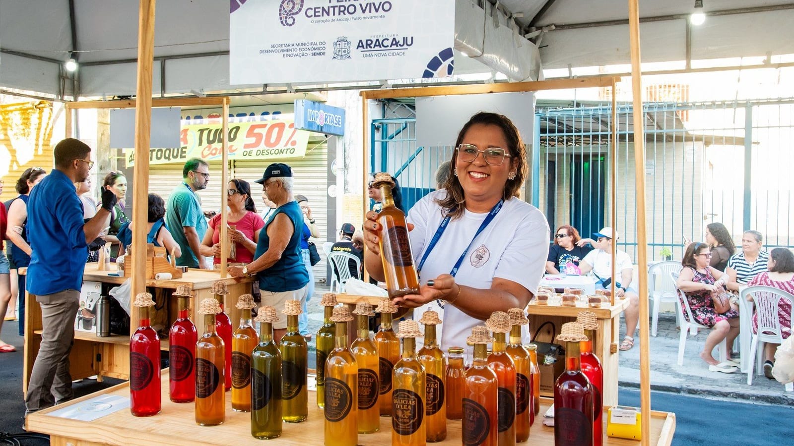 Feira Centro Vivo terá música, gastronomia e artesanato no Centro de Aracaju no dia 19