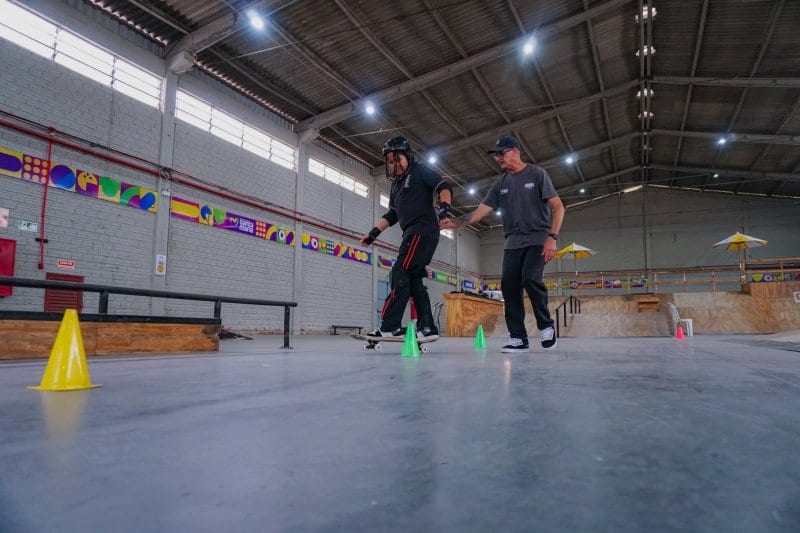 Santa Maria sedia etapa do Circuito RS de Skate na pista coberta do CDM
