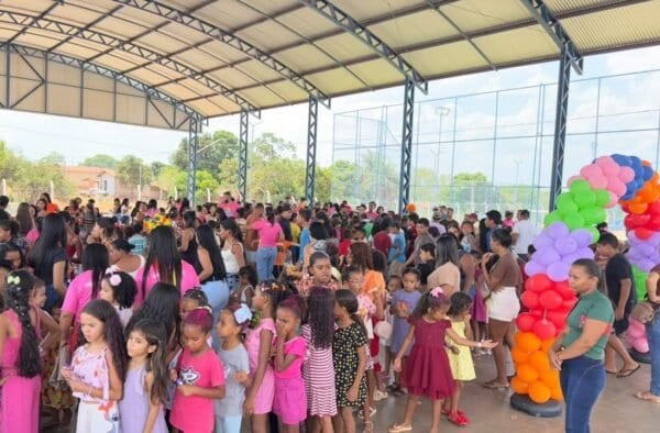 MATEIROS: Semana da Criança leva magia, diversão e alegria à zona rural e termina com grande festa na cidade
