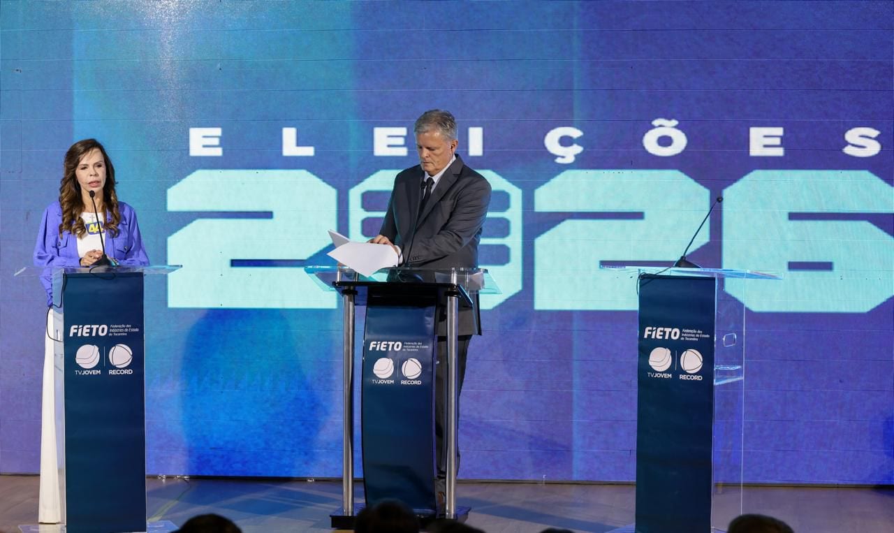 Debate Fieto: Dorinha promete revogar FET e aposta em qualificação e eficiência na saúde do Tocantins
