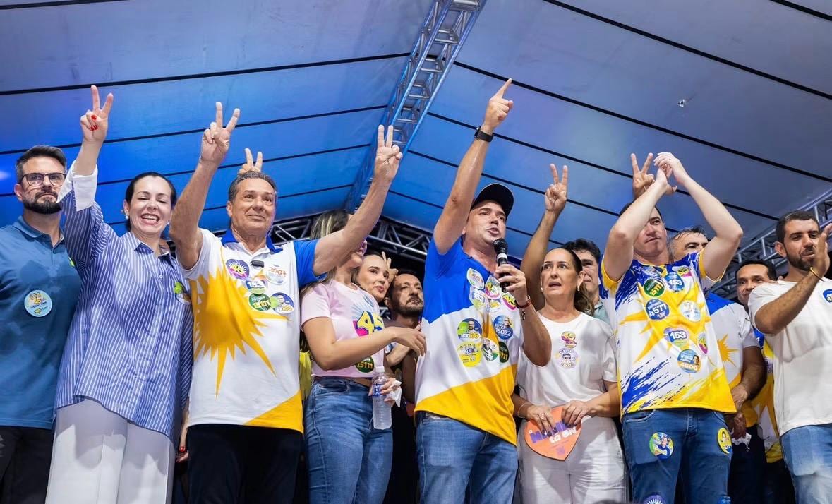 Vicentinho Júnior, Cinthia Ribeiro e Eduardo Mantoan encerram campanha em Palmas