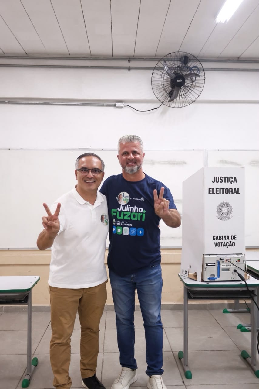 Julinho Fuzari votou neste domingo no Demarchi