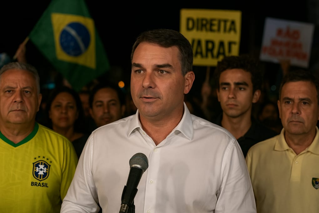 Polícia Federal anula passaportes de Flávio Bolsonaro após descumprimento judicial