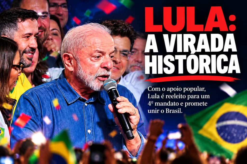 Lula é reeleito e promete retomar controle da segurança pública no país