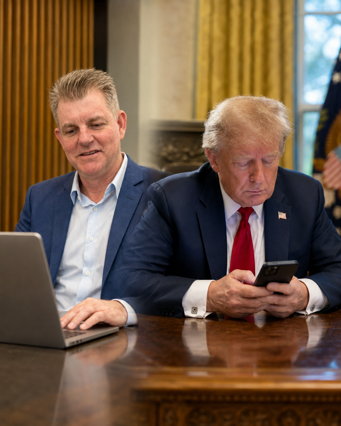 Vice-prefeito de Candelária se comunica com Trump sobre taxa do tabaco