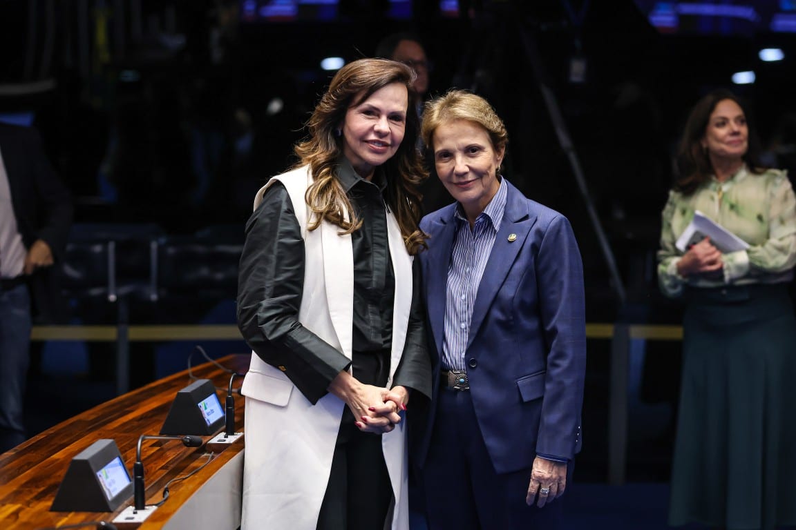 Tereza Cristina pede voto para Professora Dorinha ao governo do Tocantins