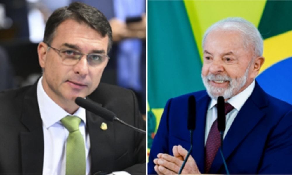 Flávio e Lula empatam em rejeição: 50% e 49%