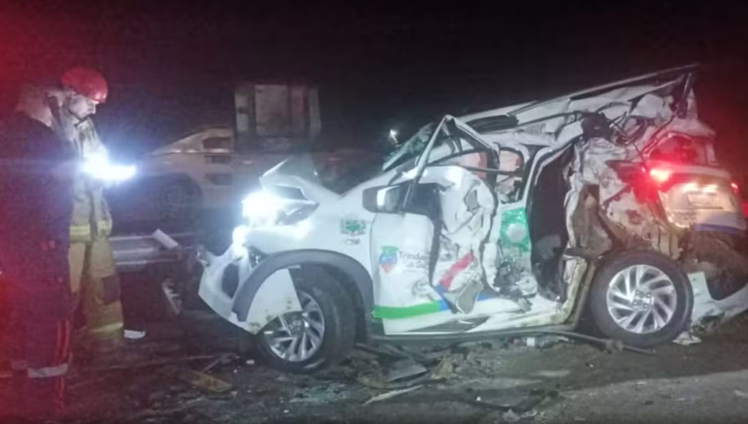 Vice-prefeito e outros três ficam feridos em acidente na BR-386