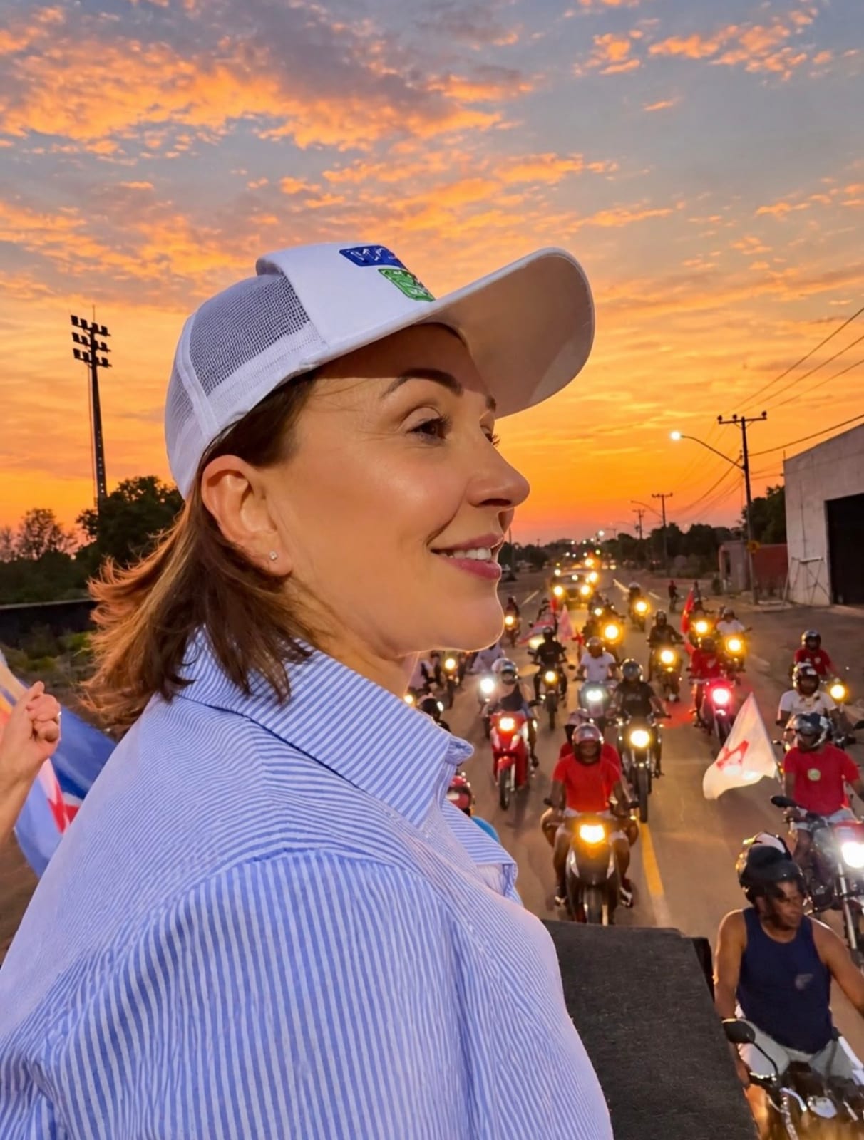 Kátia Abreu lidera carreata 'Tocantins com Lula' em Paranã (TO)