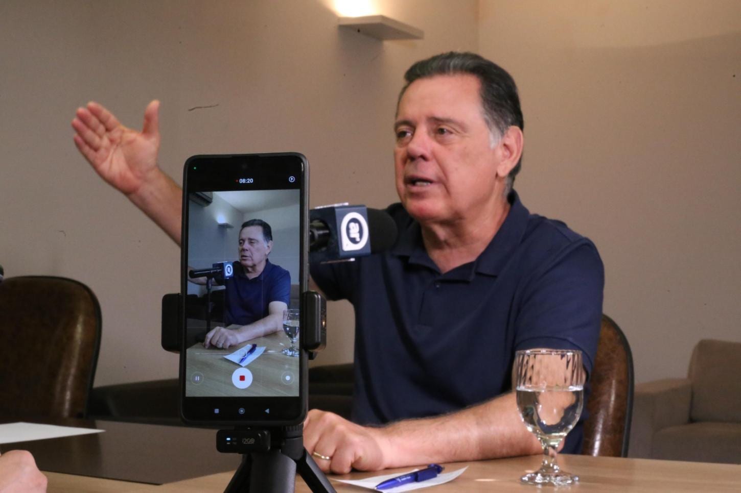 Marconi diz ter feito “grandes entregas” e propõe novo plano de 30 anos para Goiás