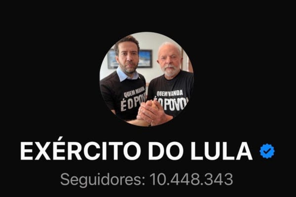 Google, Meta e X não identificam irregularidades no canal “Exército do Lula”, diz relato das plataformas ao TSE
