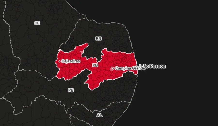 Lula vence em todas as cidades da Paraíba no 2º turno