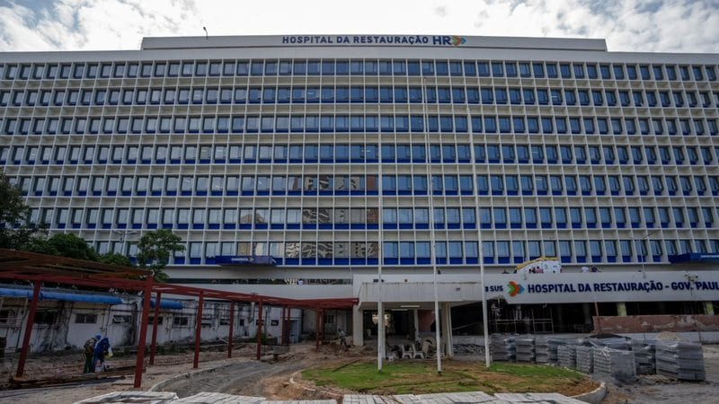 Hospital da Restauração passa por reforma de R$ 180 milhões em 15 frentes
