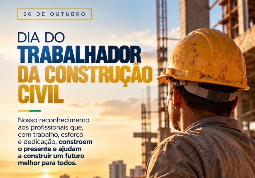 Câmara Municipal homenageia trabalhador da construção civil