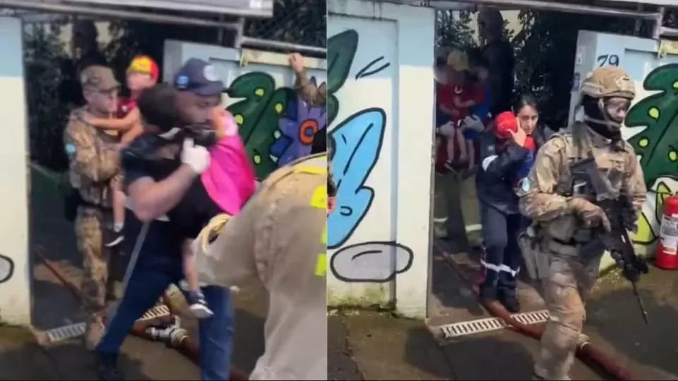 Suspeito é morto após manter 13 crianças reféns em creche de Curitiba