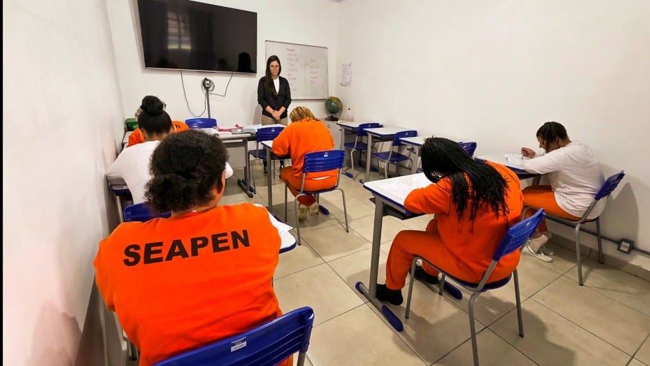 Apenados do IPU participam de exame para certificação escolar